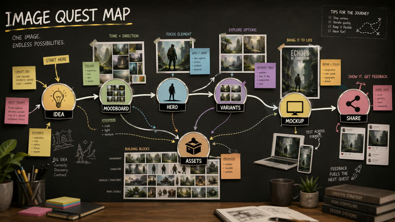 Use case: infographic-diagram。主题：信息图、信息图与图解、运营场景、世界观设定。