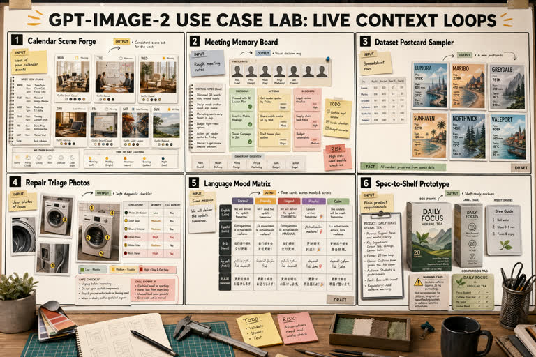 Use Case Lab: Live Context Loops. GPT Image 2 example.