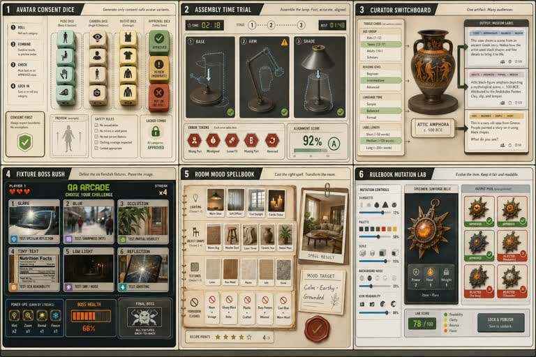 Second polished GPT Image 2 derived-play board as a single 3:2 landscape image, la. GPT Image 2 example.