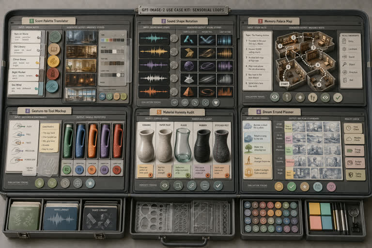 Use Case Kit: Sensorial Loops. GPT Image 2 example.