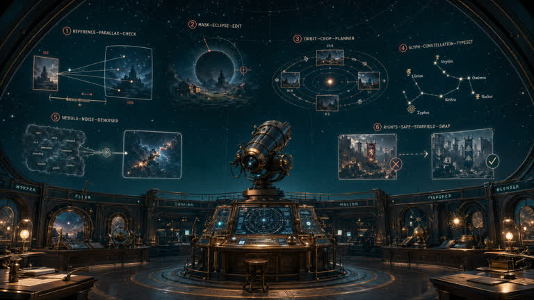 Use Case Planetarium: Image Navigation. GPT Image 2 example.