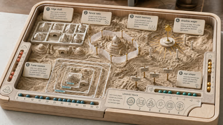 Derived Play: Contour Sandbox League. GPT Image 2 example.