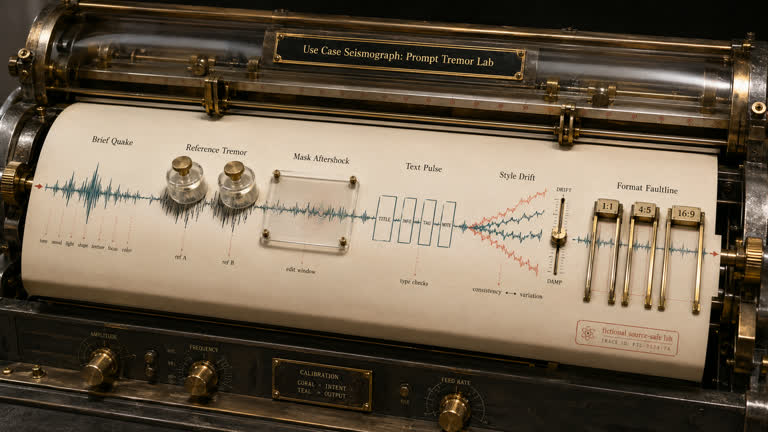 Use Case Seismograph: Prompt Tremor Lab. GPT Image 2 example.