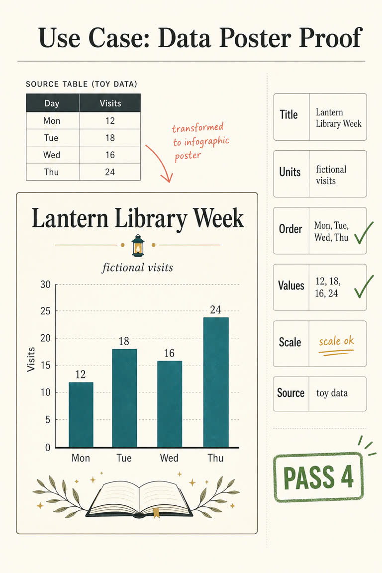 Use Case: Data Poster Proof。GPT Image 2 示例。