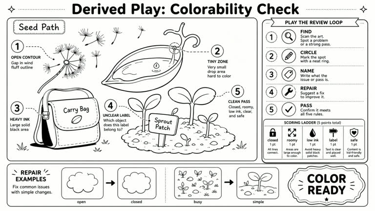 Derived Play: Colorability Check. GPT Image 2 example.