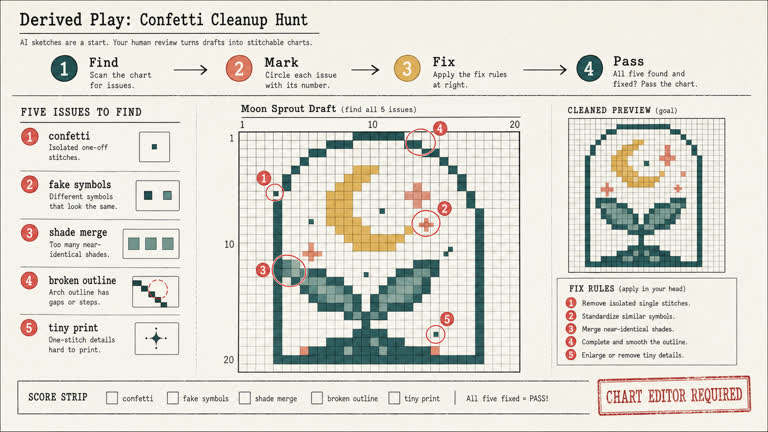 Derived Play: Confetti Cleanup Hunt. GPT Image 2 example.